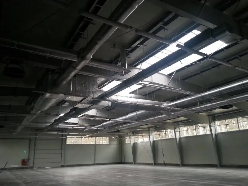 System wentylacji Łódź – hala Nowa Szkoła