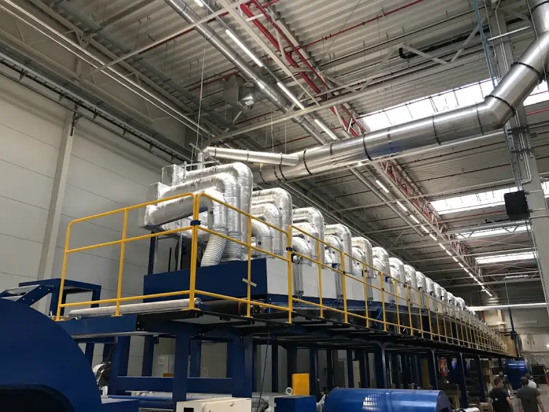 Instalacja wentylacji Łódź – linia technologiczna